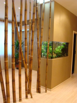 Бамбуковый ствол (обожженный) D 90-100мм.
